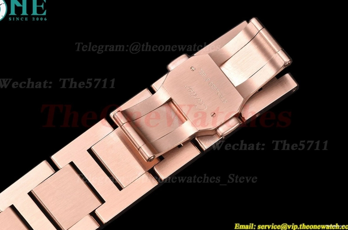 Cartier Brown De 42mm RG Bleu MY8215 Ballon RG Dial GDF 0417